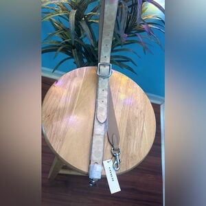 Coach NWT Sand/Taupe Thin Adjustable Crossbody Strap